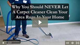 Never Clean Your Rug In-home