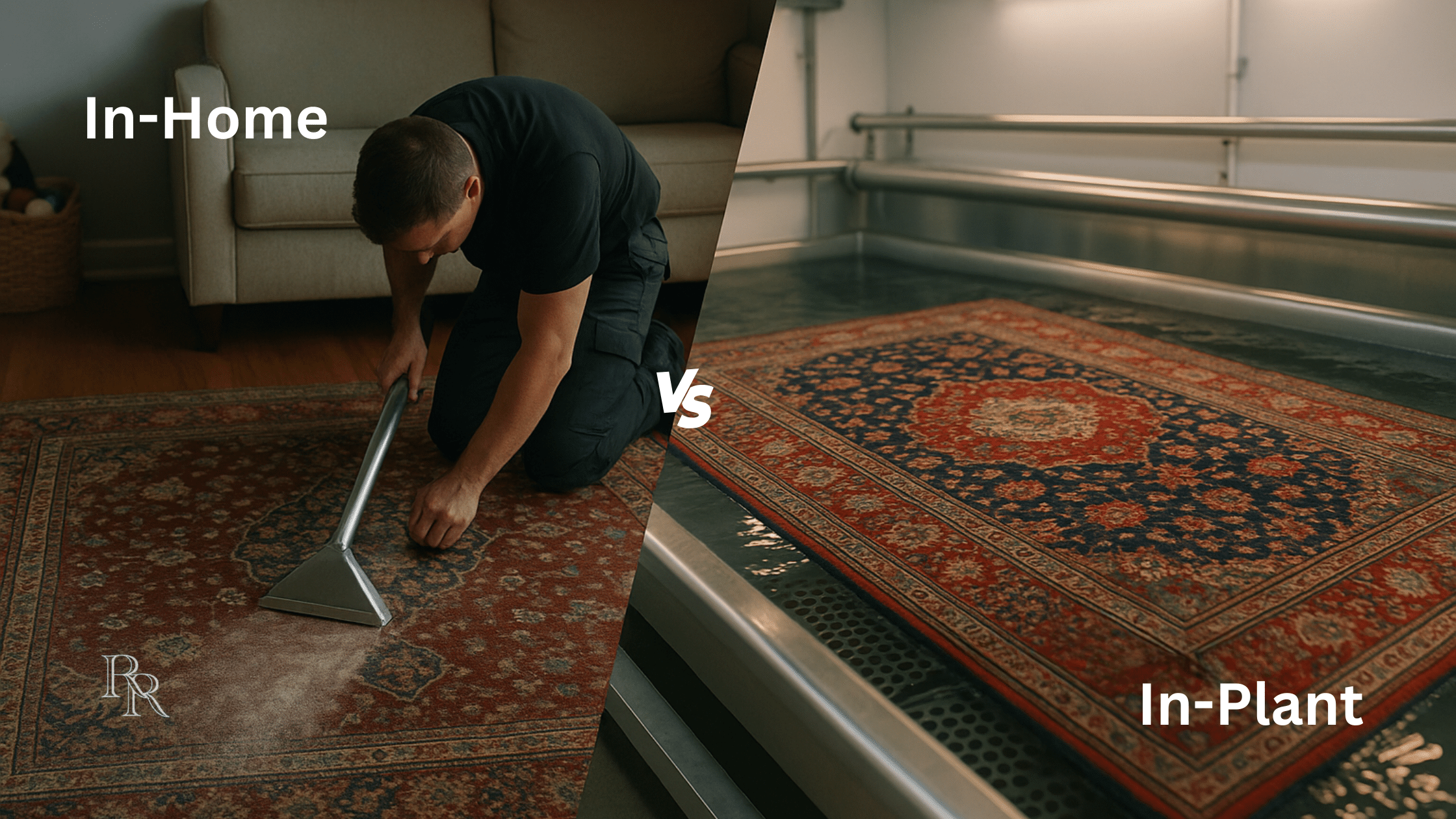 In-Plant Vs In-Home Rug Washing: Value, Time, Quality