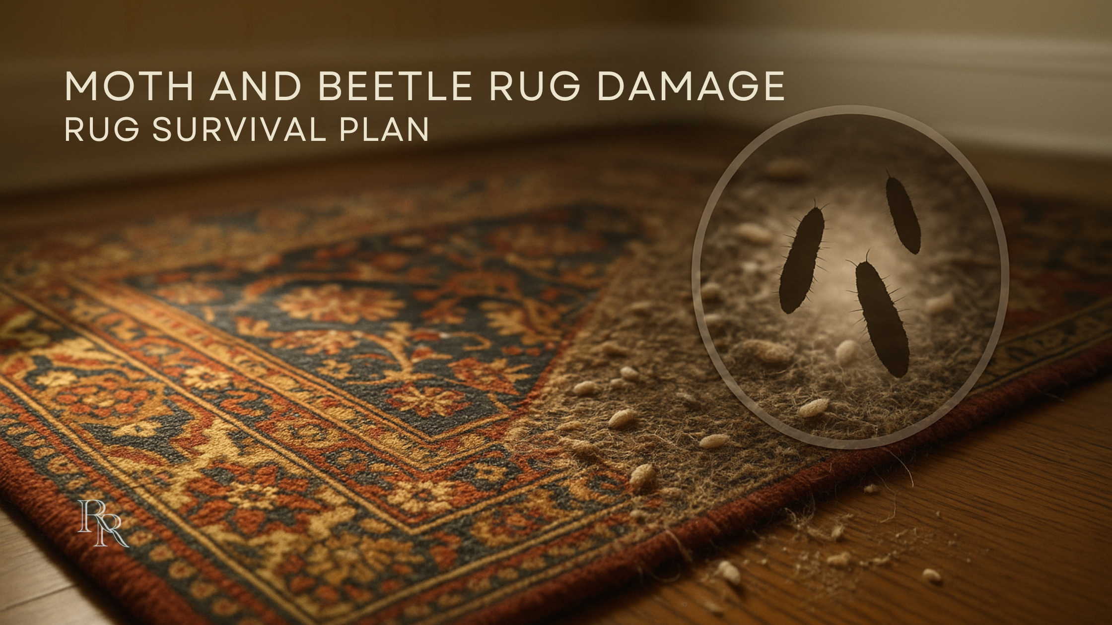 Moth and Beetle Damage: Northeast Wool Rug Survival Plan